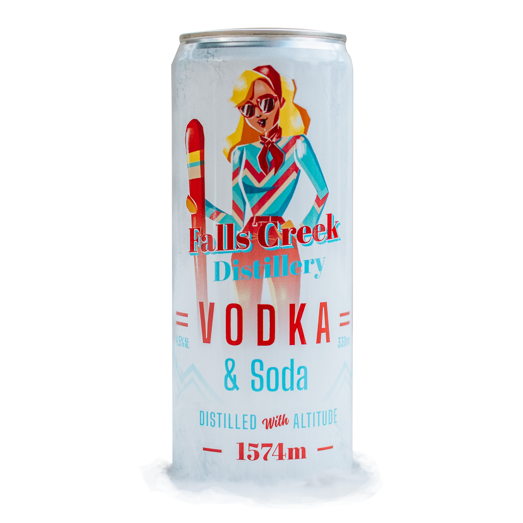 Vodka and Soda Cans